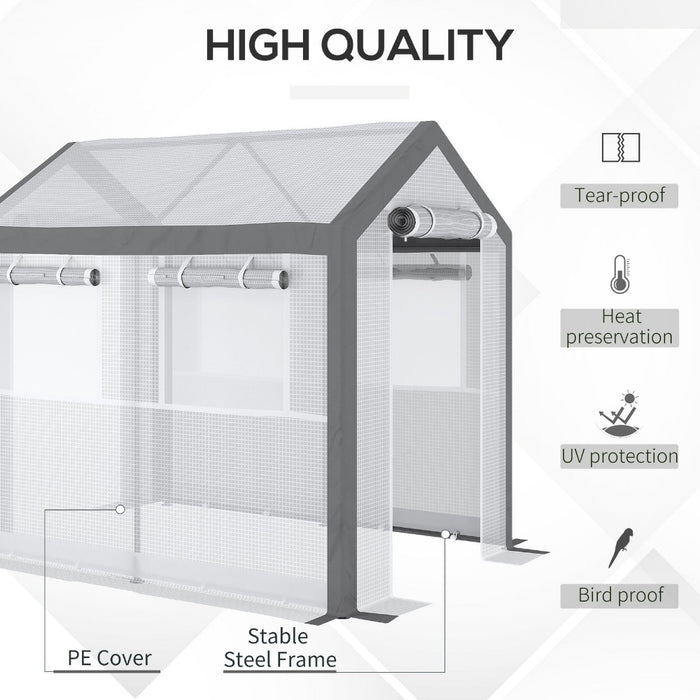 GrowMore - Walk-In Greenhouse Tunnel