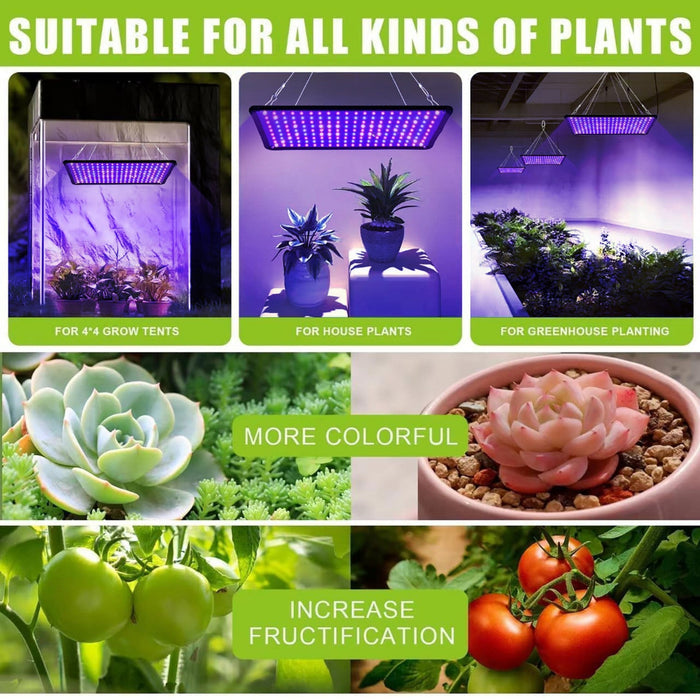 IndoorSun - 120W LED Grow Light Panel