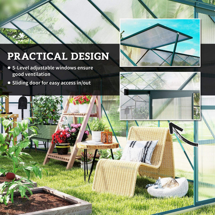 CedarSky - Walk-In Greenhouse