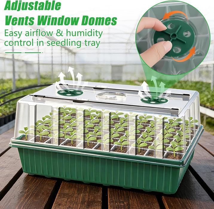 SproutLab - Seed Starter Tray with Grow Light