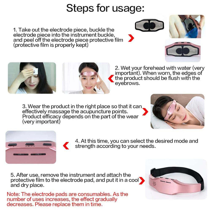 Mindraze - Migraine Relief Head Massager