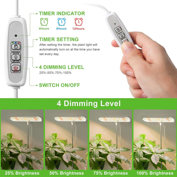 HelioLeaf - Full Spectrum LED Grow Lamp