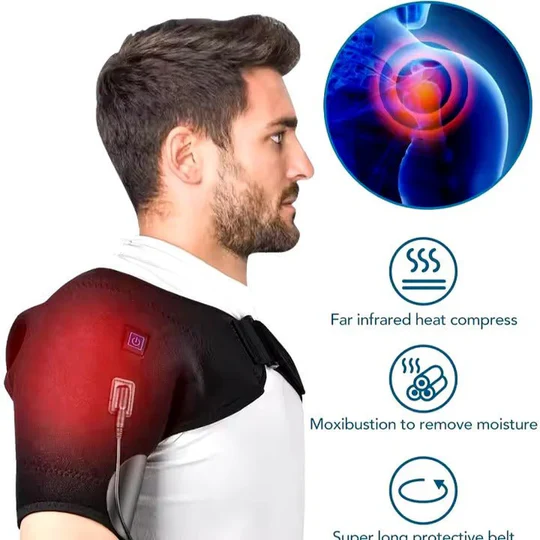 SootheMate – Heated Shoulder Brace for Pain Relief