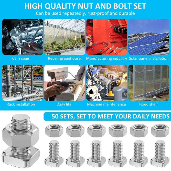 BoltMate - Greenhouse Bolts Nuts Set
