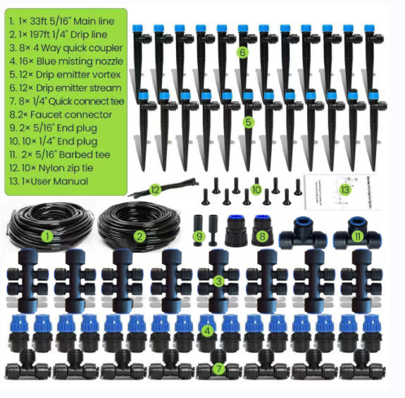 AquaBranch - Drip Irrigation System Kit