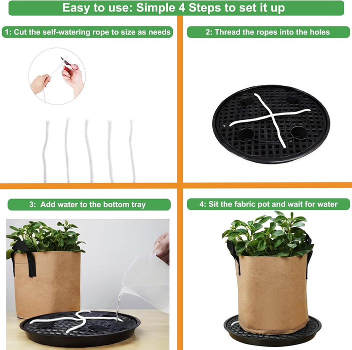 WickWell - Self Watering Base for Fabric Grow Bag
