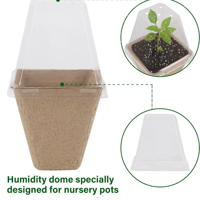 SeedWise - Seed Starter Peat Pots