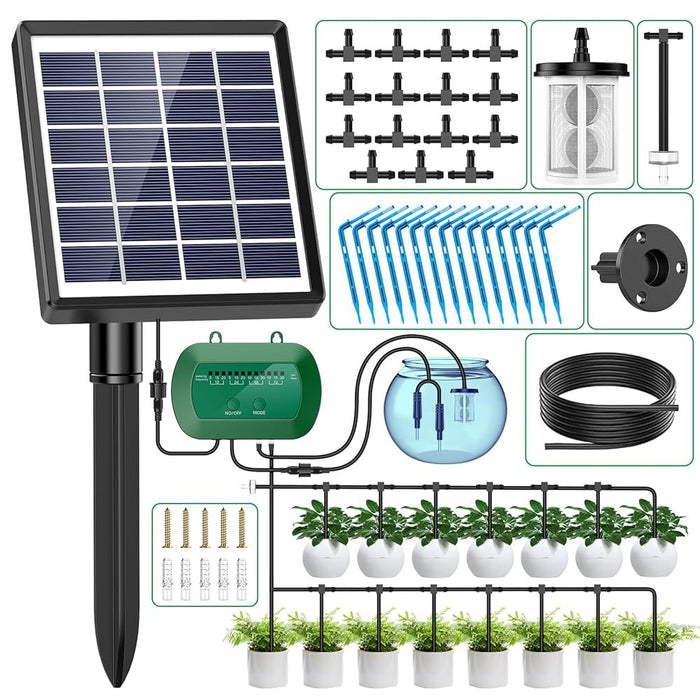EverDrop - Automatic Solar Drip Irrigation System