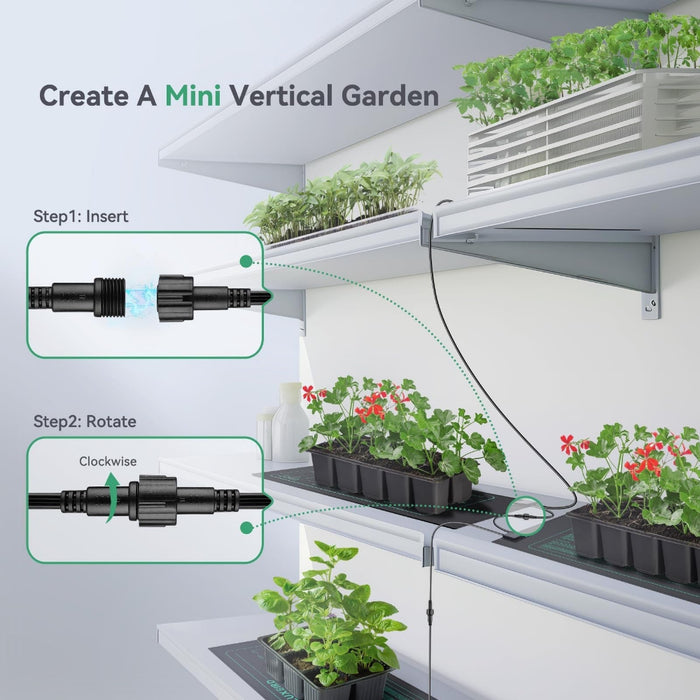 GrowLink - Daisy Chain Heat Mat Combo
