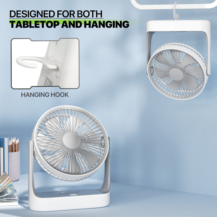 Halo™ – Portable Rechargeable Desk Fan