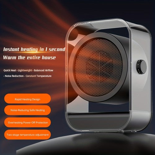 Warmly™ - Portable 500W Personal Heater