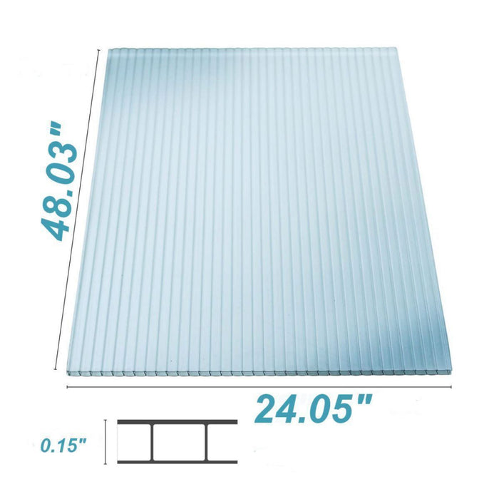 SunFrame - Twin-Wall Polycarbonate Greenhouse Panels