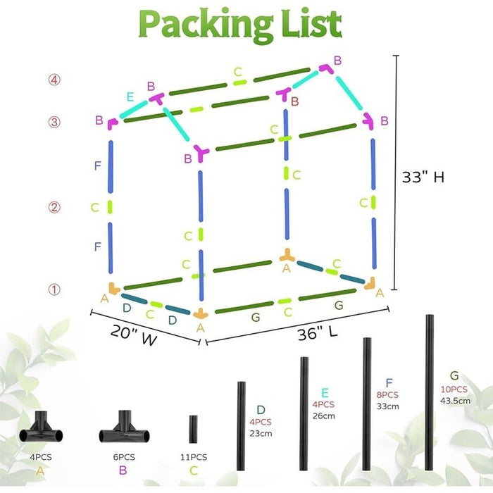 Nurtura - Indoor Plant Growing Kit W/ LED Grow Light