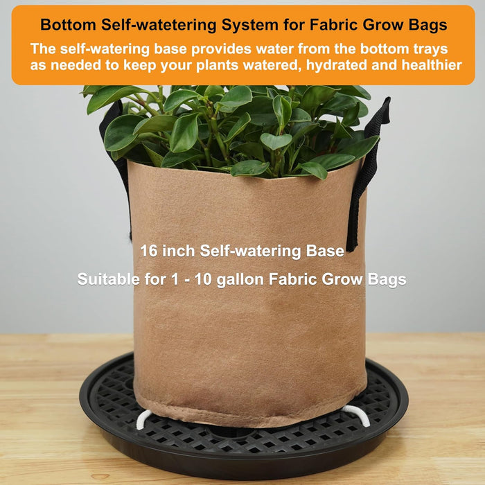 WickWell - Self Watering Base for Fabric Grow Bag