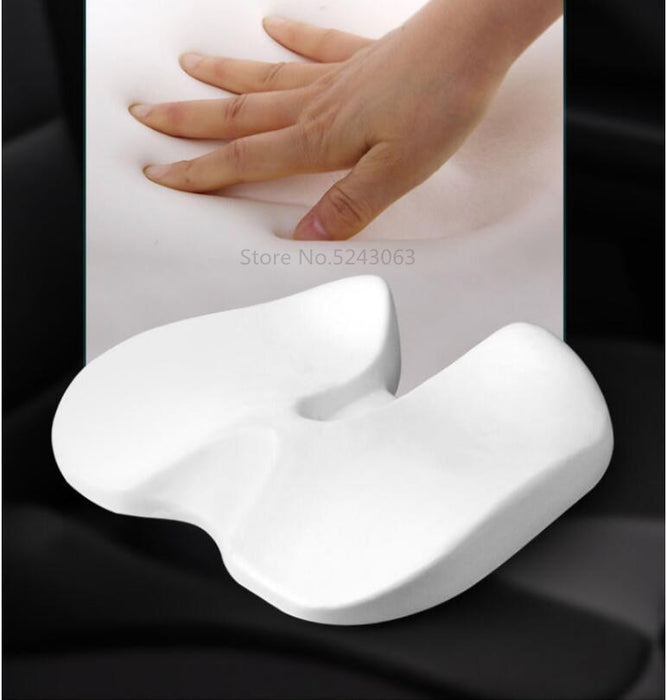 SitWell ComfortPad – Memory Foam Seat Cushion for Tailbone & Back Support