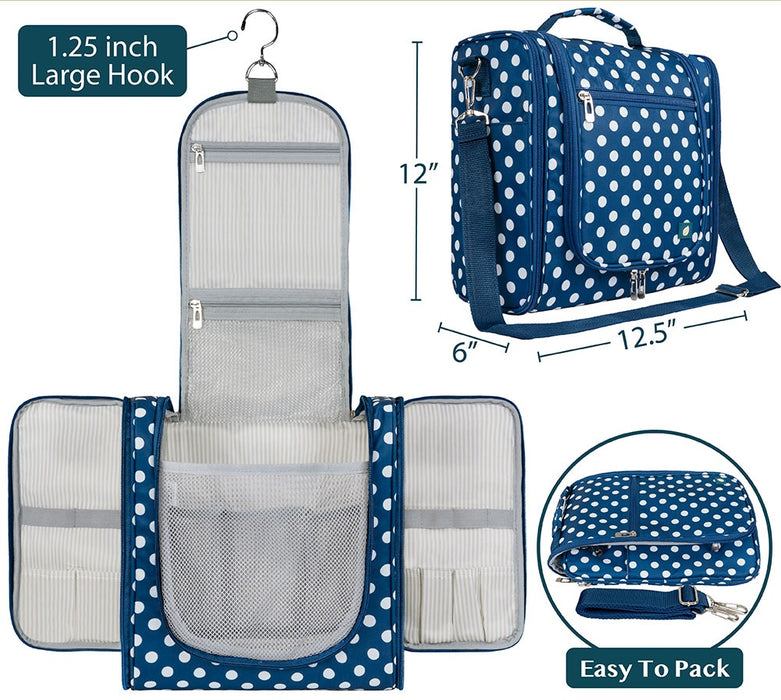 Portable Travel Makeup Pouch & Organizer