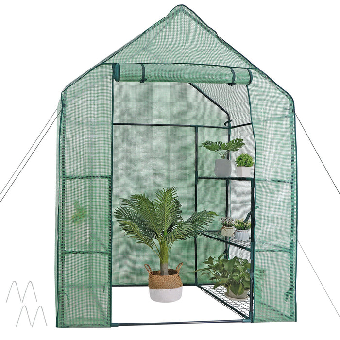 Evergreen - Tiered Walk-in Greenhouse