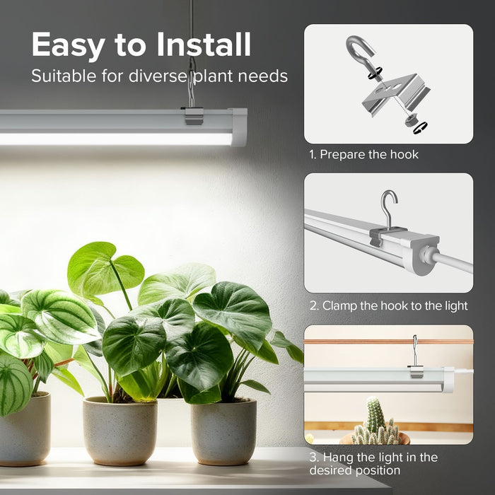 DayLeaf - T8 Dimmable Full Spectrum Grow Lights