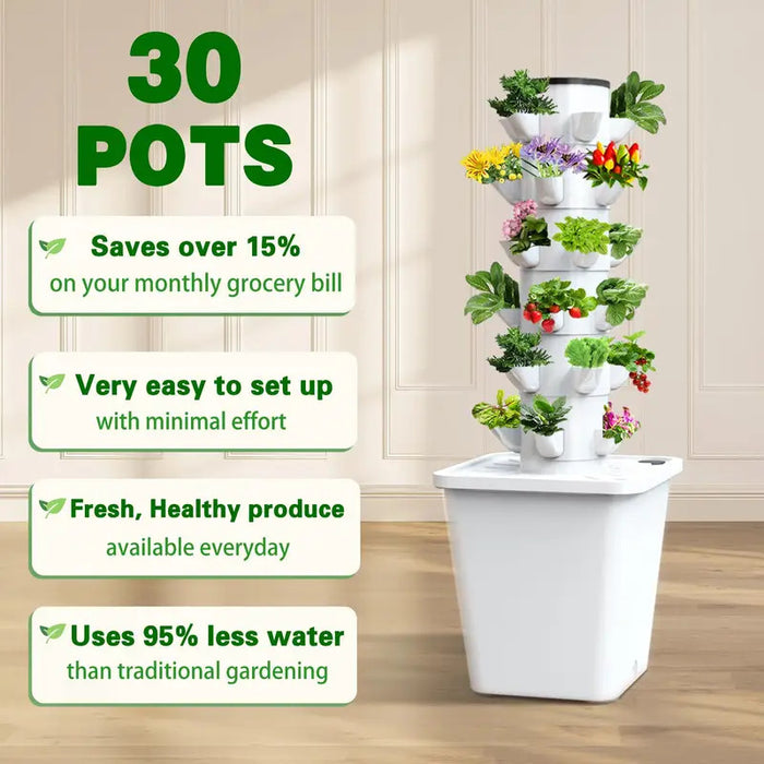 SkyGarden - Hydroponics Growing System