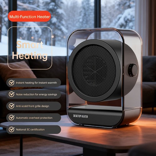 Warmly™ - Portable 500W Personal Heater