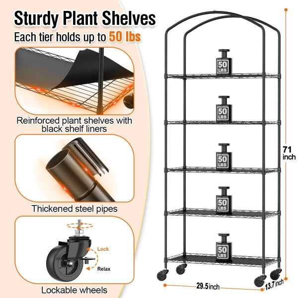 FloraStack - Portable Mini Greenhouse