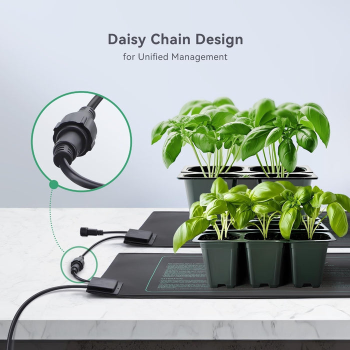 GrowLink - Daisy Chain Heat Mat Combo