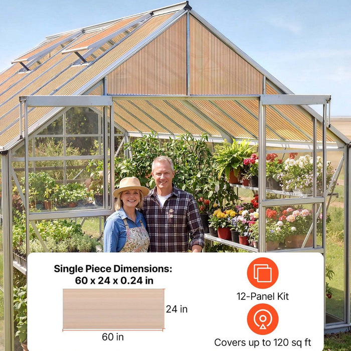TerraLite - Polycarbonate Greenhouse Roof Panels