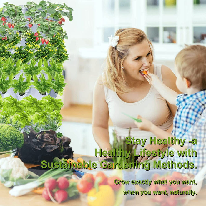 UpGarden - Vertical Hydroponic Garden Tower