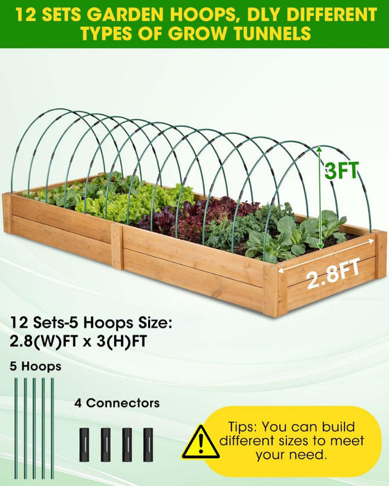 CoverMate - Garden Hoops for Raised Beds