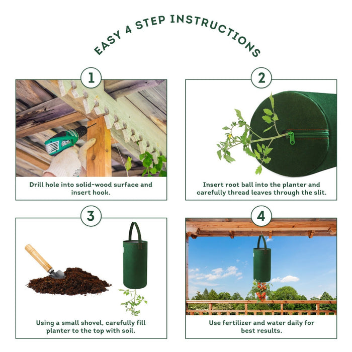 TerraFlip - Upside Down Tomato Planter