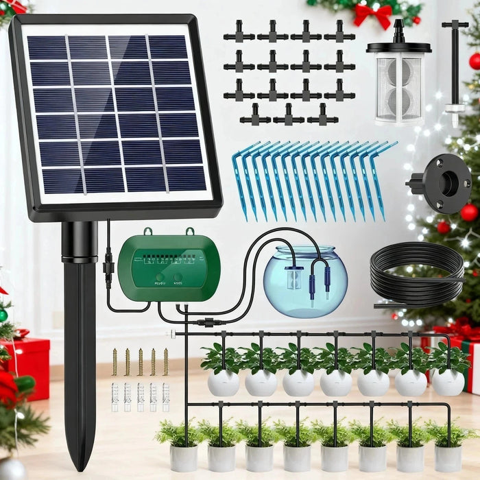 EverDrop - Automatic Solar Drip Irrigation System