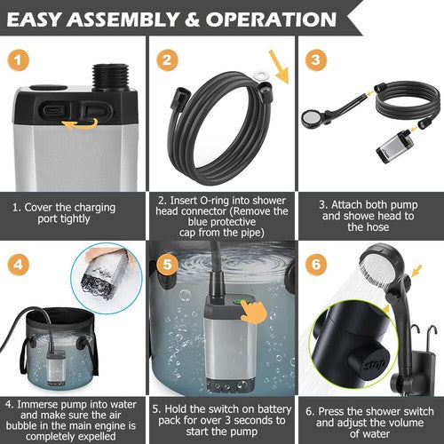 Flow™ – Portable Camping Shower System