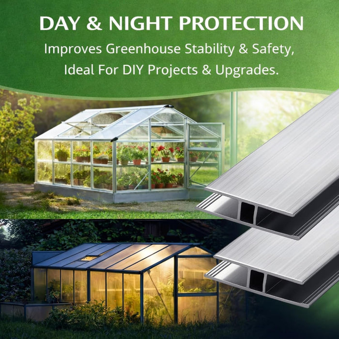 FrameFlex - Aluminum Greenhouse Connector Panels