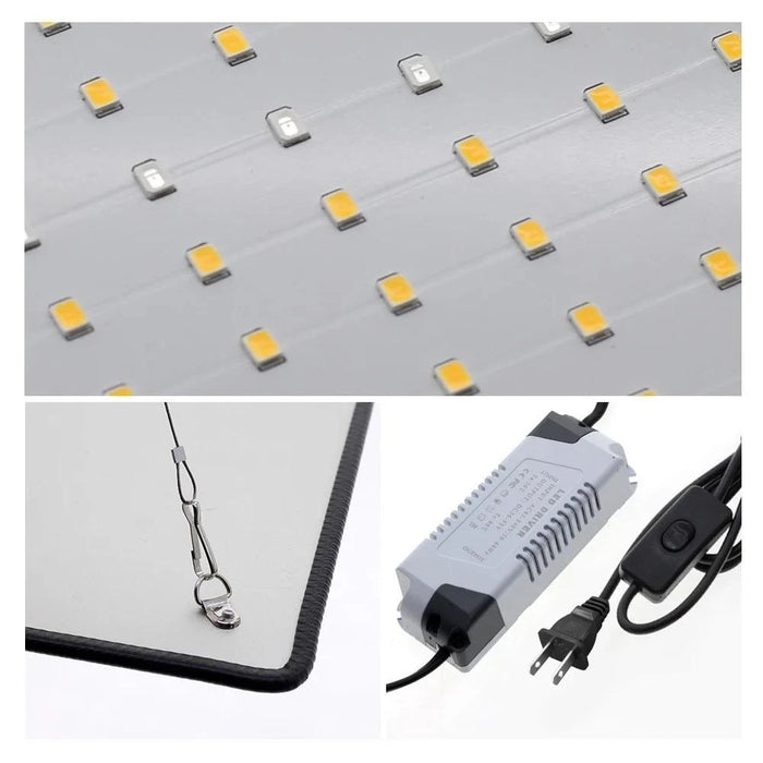 PlantAura - 1200W Full Spectrum LED Grow Light