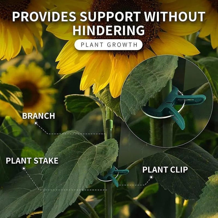 VineSnap - 20-Piece Reusable Plant Support Clips