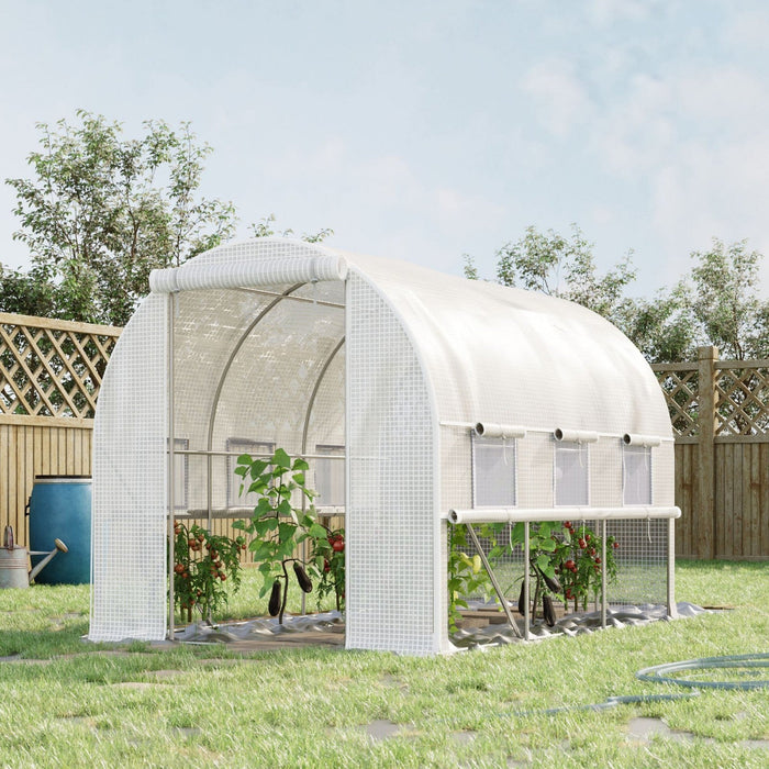 BloomSpan - Backyard Walk-in Tunnel Greenhouse