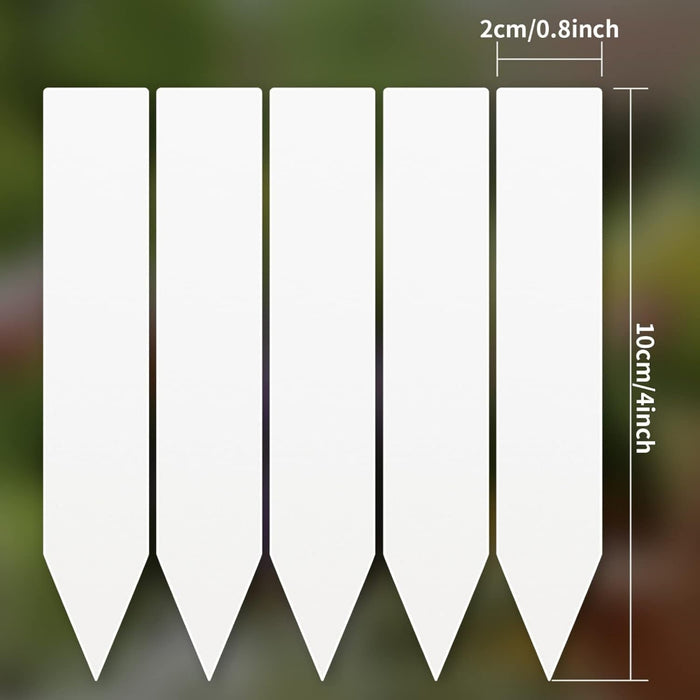 PlantMark - 4-Inch Waterproof Nursery Stake Tags