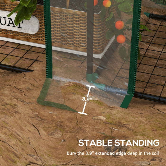 HerbRise - Portable Lean-to Greenhouse