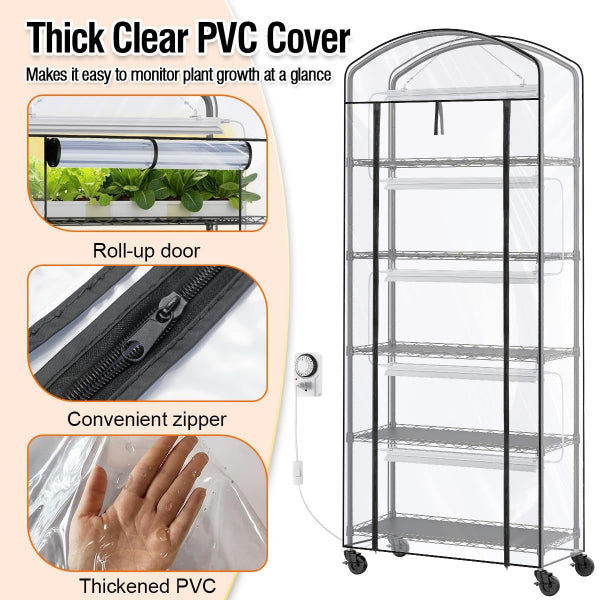FloraStack - Portable Mini Greenhouse
