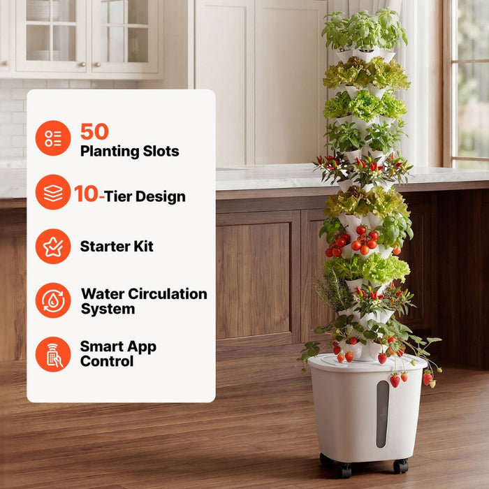 AeroLeaf - Hydroponic Tower System