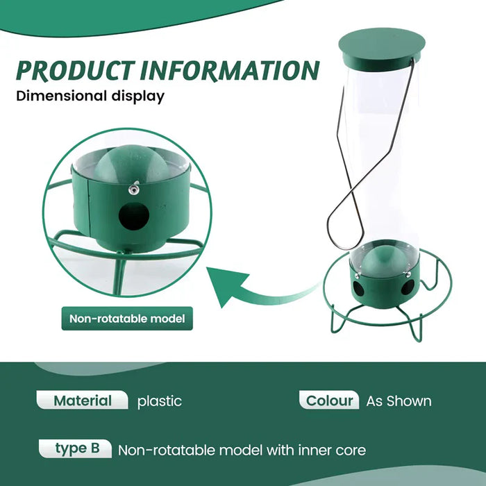 TwirlFeast - Squirrel Proof Bird Feeder