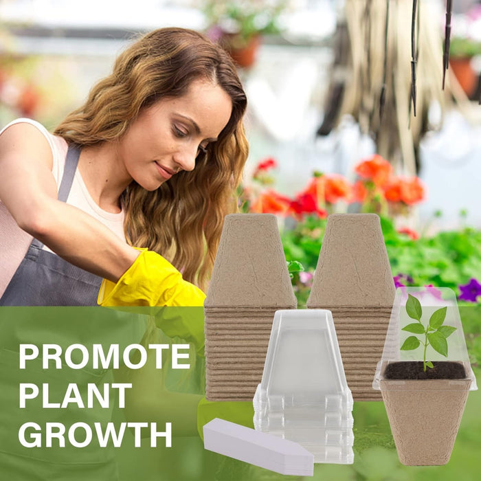SeedWise - Seed Starter Peat Pots