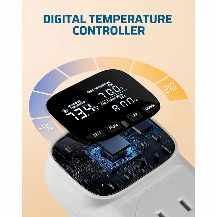 TempGuard Max - Digital Thermostat Controller