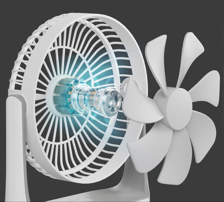 Halo™ – Portable Rechargeable Desk Fan