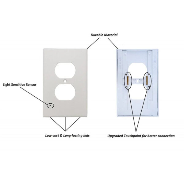 LiteSnap - LED Night Light Outlet Cover