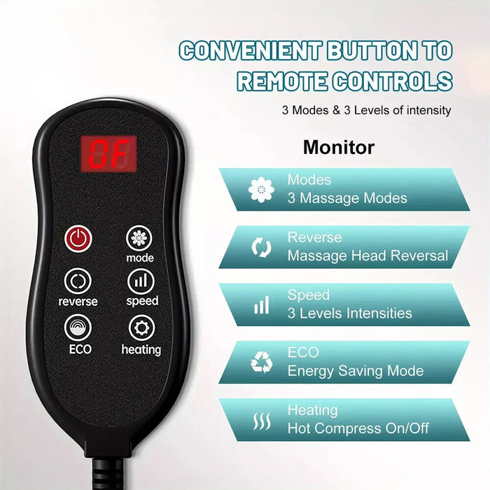 BlissStep - Shiatsu Foot Massager with Heat