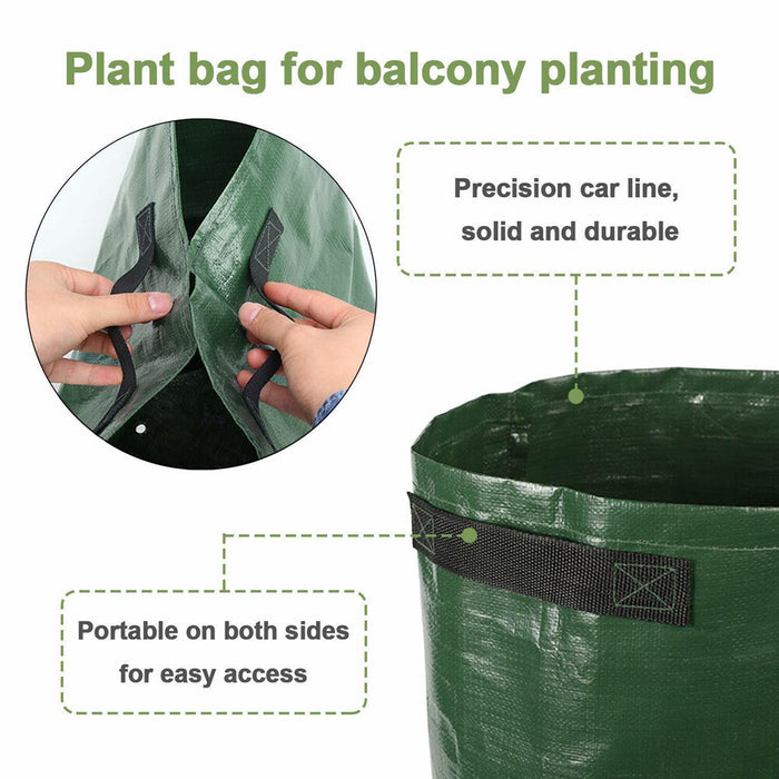 HarvestPeek - 3-Pack Potato Grow Bags