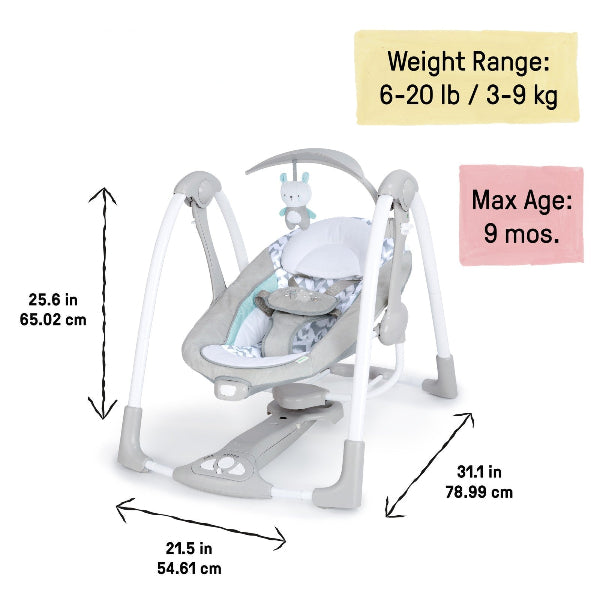 Lull™ – Portable Baby Swing