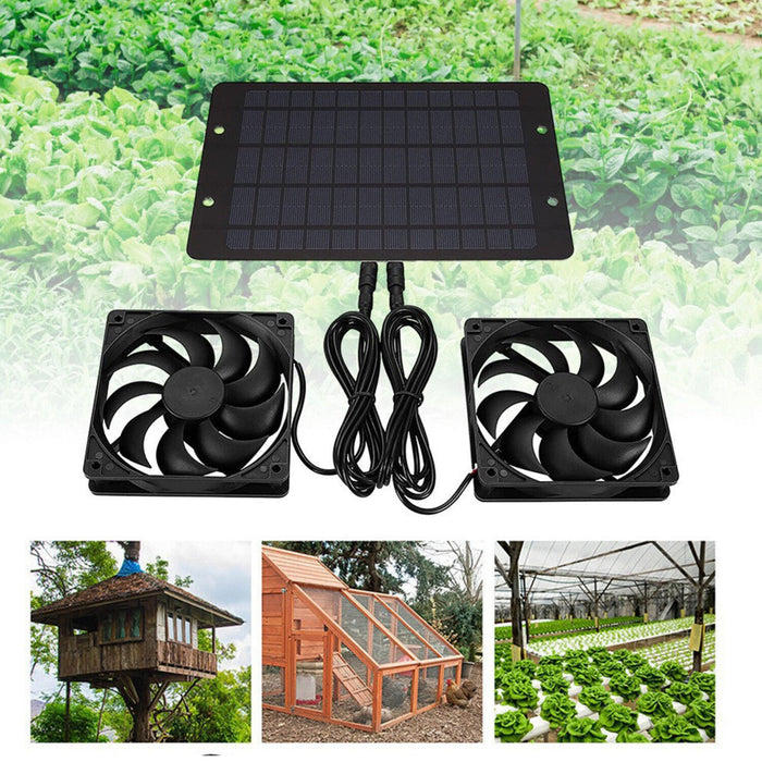 SunDraft - Waterproof Dual Exhaust Fan