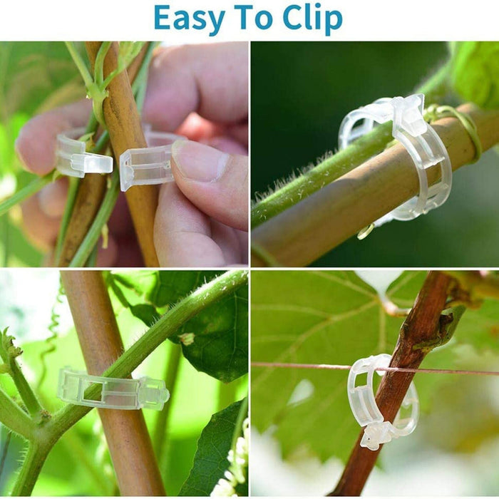 ClearGrip - Plant Trellis Clips